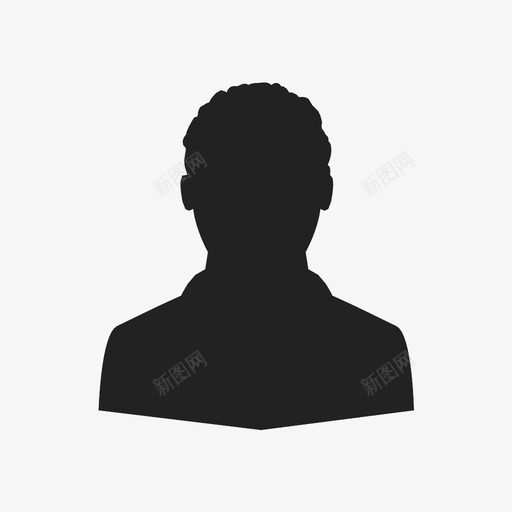 用户个人操作员图标svg_新图网 https://ixintu.com 个人 个人资料 买家 享受 头像 操作员 用户 男性 身份证