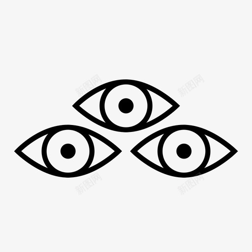 第三只眼灵性湿婆图标svg_新图网 https://ixintu.com 佛教 内眼 新纪元 湿婆 灵性 玄学的 盖子 眼睛 瞳孔 神秘的 第三只眼 脉轮