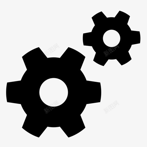 齿轮设置否图标svg_新图网 https://ixintu.com 保留 出售 否 粗体 设置 黄金 齿轮