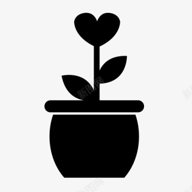 爱锅植物生长图标图标