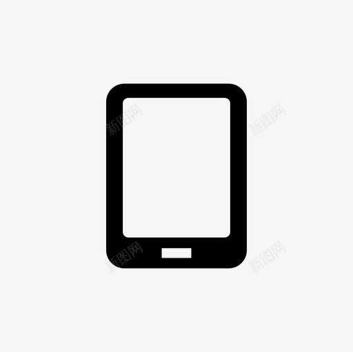 平板电脑设备ipad图标svg_新图网 https://ixintu.com ipad kindle nook 平板电脑 移动设备 设备 设备图标集 阅读器