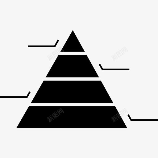 金字塔图教育学术1图标svg_新图网 https://ixintu.com 学术1 教育 金字塔图