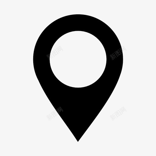 地图标识目的地gpssvg_新图网 https://ixintu.com gps icorn 位置 图像 地图标记 地图标识 目的地