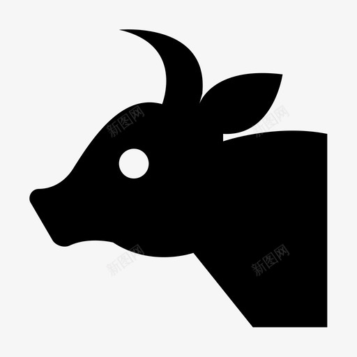 牛动物战斗图标svg_新图网 https://ixintu.com 动物 动物和鸟类材料设计图标 战斗 牛 牛的动物 角 跑