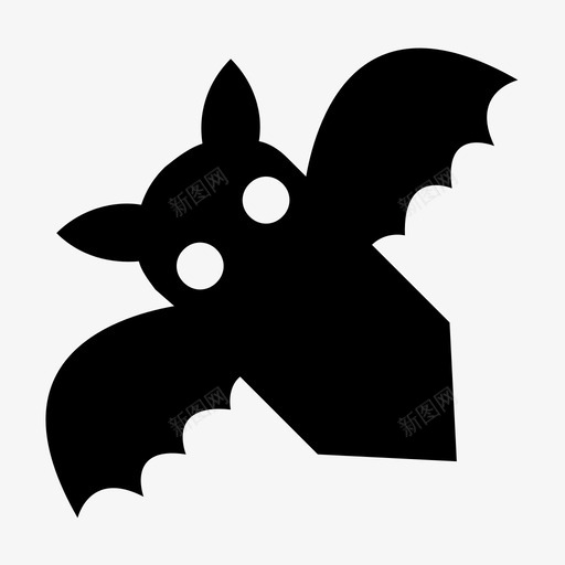 蝙蝠动物和鸟类材料标图标svg_新图网 https://ixintu.com 动物和鸟类材料设计图标 蝙蝠