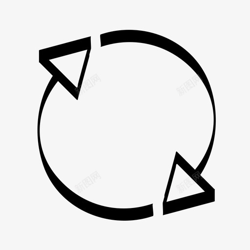 更新同步循环图标svg_新图网 https://ixintu.com 同步循环 更新