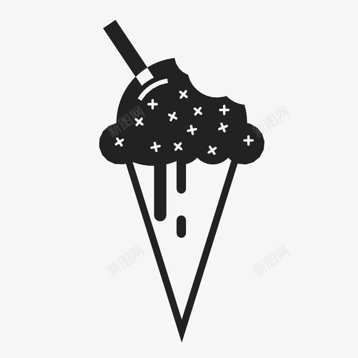 冰淇淋筒夏季多个图标svg_新图网 https://ixintu.com 冰淇淋筒 冷 夏季 多个 更多 标记 添加 甜点 联合 食物