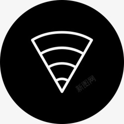 应用范围广wifi中继范围图标高清图片