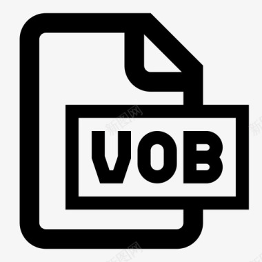 vob文件视频文件符号图标图标