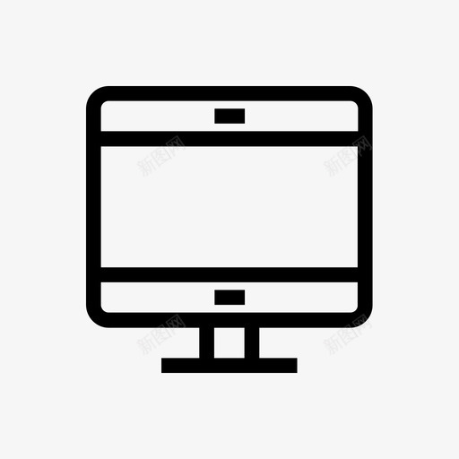 电脑系统pc图标svg_新图网 https://ixintu.com imac lap letter pc 工作 显示器 桌面 生活方式图标 电脑 系统 苹果