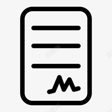 合同纸页严重纸页图标图标