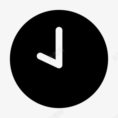时钟显示时间计时器图标图标