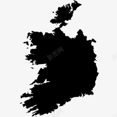 爱尔兰共和国英国地点图标图标