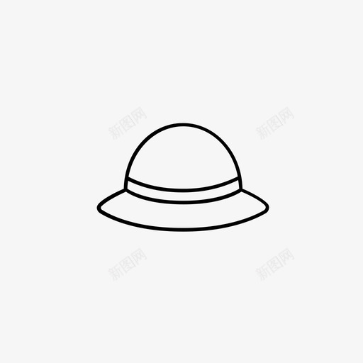帽子海滩头套图标svg_新图网 https://ixintu.com 上衣 保护 头套 帽子 旅游旅行 款式 海滩 盾牌 遮蔽物 阴影