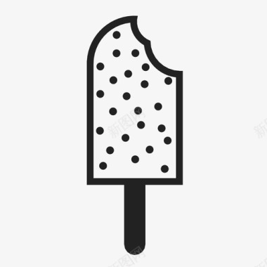 冰淇淋冰激凌甜品图标图标
