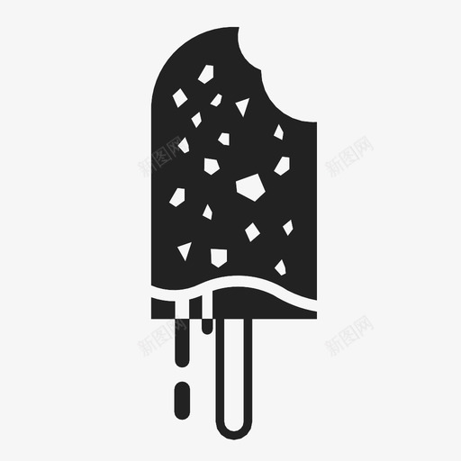 冰淇淋夏季展示品图标svg_新图网 https://ixintu.com 冰淇淋 冷冻 夏季 展示品 巧克力 材料 沙漠 甜品 甜点 食品