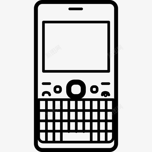 带按键的手机键盘工具和用具电话机图标svg_新图网 https://ixintu.com 工具和用具 带按键的手机设计键盘 电话机