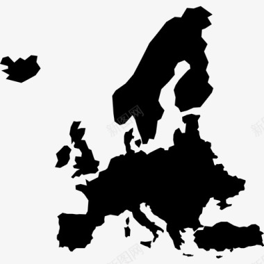 欧洲抽象艺术图标图标