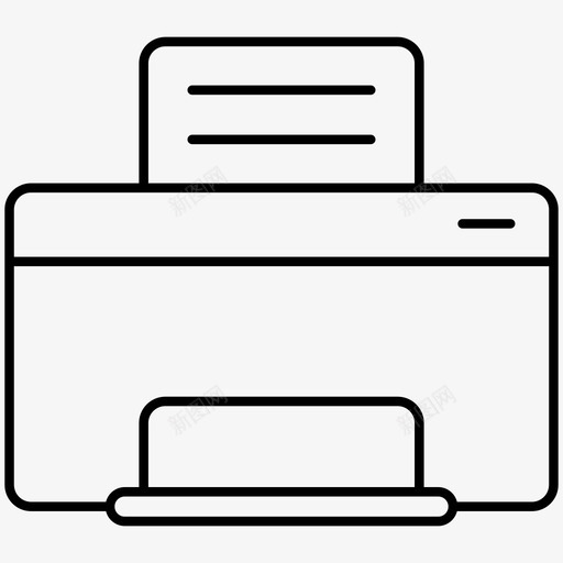激光打印机纸张办公室图标svg_新图网 https://ixintu.com 办公室 办公线路图标 墨盒 复印件 家庭 扫描仪 激光打印机 纸张 计算机