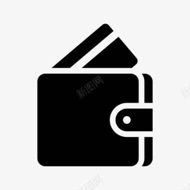 钱包银行卡信用卡图标图标