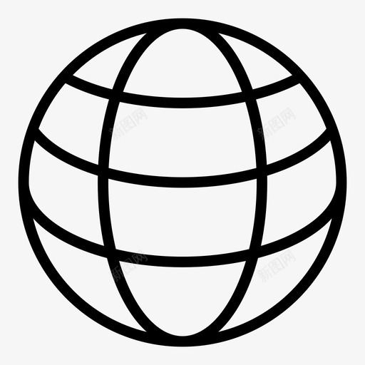 地球地图集全球图标svg_新图网 https://ixintu.com 世界 互联网 全球 地图 地图集 地球 球体 行星