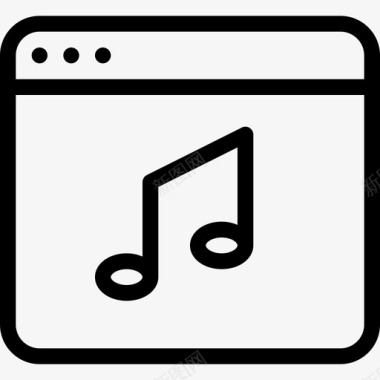 音乐应用程序播放器手机图标图标