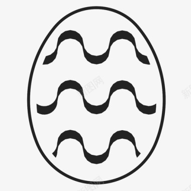 复活节彩蛋游戏画画图标图标