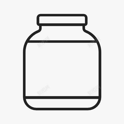 蛋白质减量运动图标svg_新图网 https://ixintu.com 乳清 减量 删除 指示 添加 粉末 罐 蛋白质 转发 运动