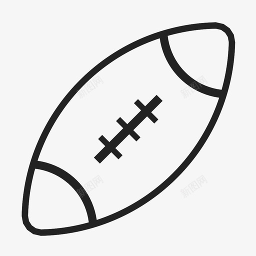 足球运动橄榄球图标svg_新图网 https://ixintu.com 删除 推迟 标记 橄榄球 添加 游戏 超级碗 足球 运动