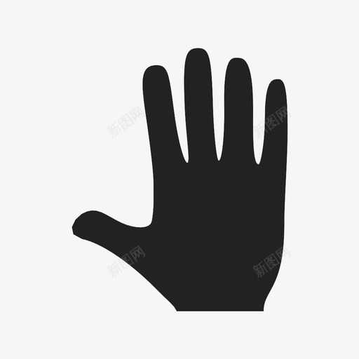 手身体检查图标svg_新图网 https://ixintu.com 人体 信号 删除 手 指示 标记 检查 身体