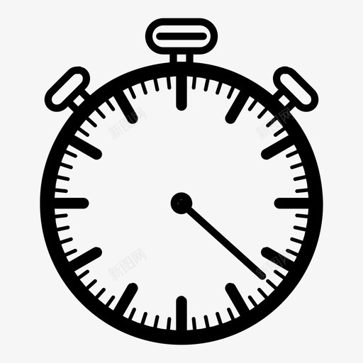 秒表22计时器秒图标svg_新图网 https://ixintu.com 分钟 常规收集 持续时间 时钟 点击器 秒 秒表22 计数器 计时器