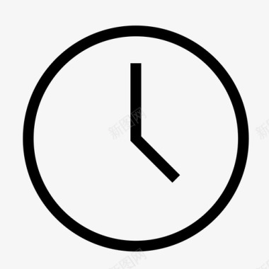 时钟计时器日程表图标图标