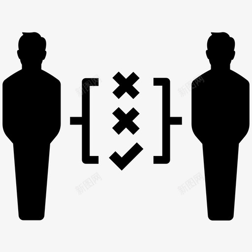 决策计划人图标svg_新图网 https://ixintu.com 人 决策 商业人员第一卷 开始 数字 男孩 管理 组织 计划
