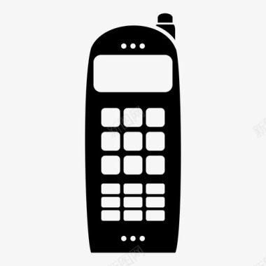 旧电话电话移动电话图标图标