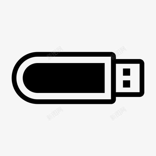 U盘驱动器闪存图标svg_新图网 https://ixintu.com U盘 pendrive sticks 图像 笔驱动器 闪存 驱动器