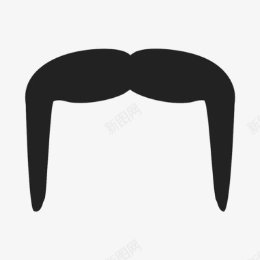 胡子胡须男性图标图标