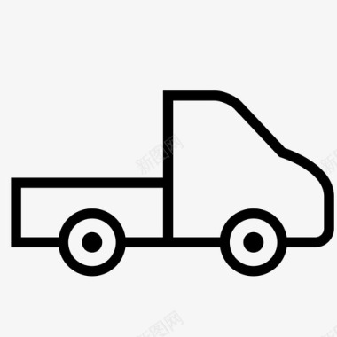 卡车运输已售图标图标