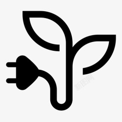 质量意识培训天然能源植物自然能源图标高清图片