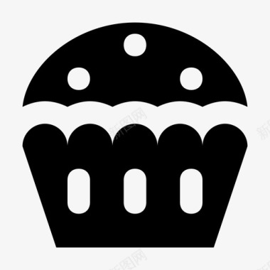 松饼烤饼派图标图标