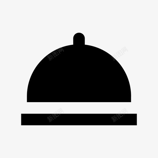 cloche潮汐涌浪图标svg_新图网 https://ixintu.com cloche 振荡 服务盘 涌浪 潮汐 爆发 酒店服务 震动 食品和饮料材料设计图标 食物服务 食物盘子