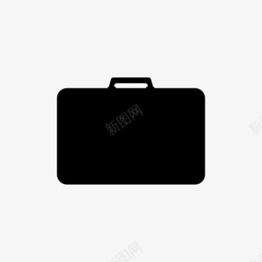 行李箱旅行专业图标图标