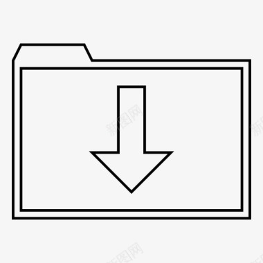 文件夹保存文件图标图标
