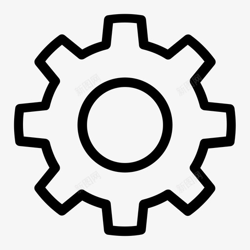 齿轮机器机械图标svg_新图网 https://ixintu.com 小齿轮 工作 机器 机械 爪 车轮 齿轮