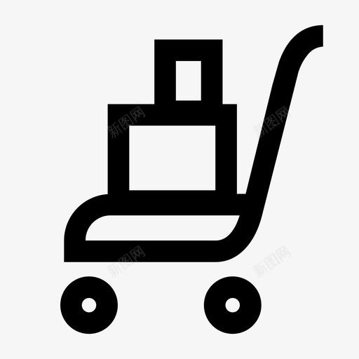 购物轨道选择零售图标svg_新图网 https://ixintu.com 市场 打包 购买 购物电子商务 购物轨道 选择 零售 项目