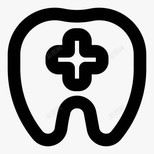 牙医牙齿悸动图标svg_新图网 https://ixintu.com 医学保健大纲大胆 医生 微笑 悸动 振荡 涌动 爆发 牙医 牙齿 震颤 龋齿