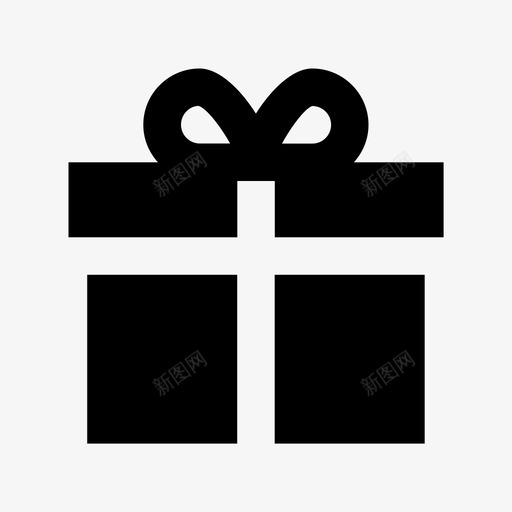礼品展示品礼品盒图标svg_新图网 https://ixintu.com 包装礼品 展示品 材料 物品 礼品 礼品盒 购物和零售材料图标
