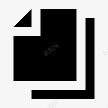 文件印刷品办公文件图标图标