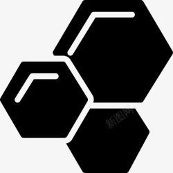 原子链分子研究反应图标高清图片