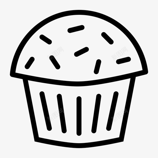 采购产品松饼烘焙香蕉图标svg_新图网 https://ixintu.com 吃 核桃 烘焙 糕点 纸杯蛋糕 美味 蓝莓 蛋糕 采购产品松饼 香蕉