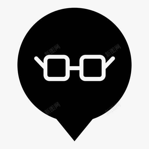 眼科隐形眼镜眼科医生图标svg_新图网 https://ixintu.com wsd地图标记 地图 标记 眼科 眼科医生 眼药水 眼镜 隐形眼镜